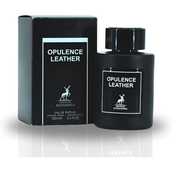 Opulence Leather (AMBER & LEATHER) de Maison Alhambra  100 ml Perfume Exquisito y Seductor